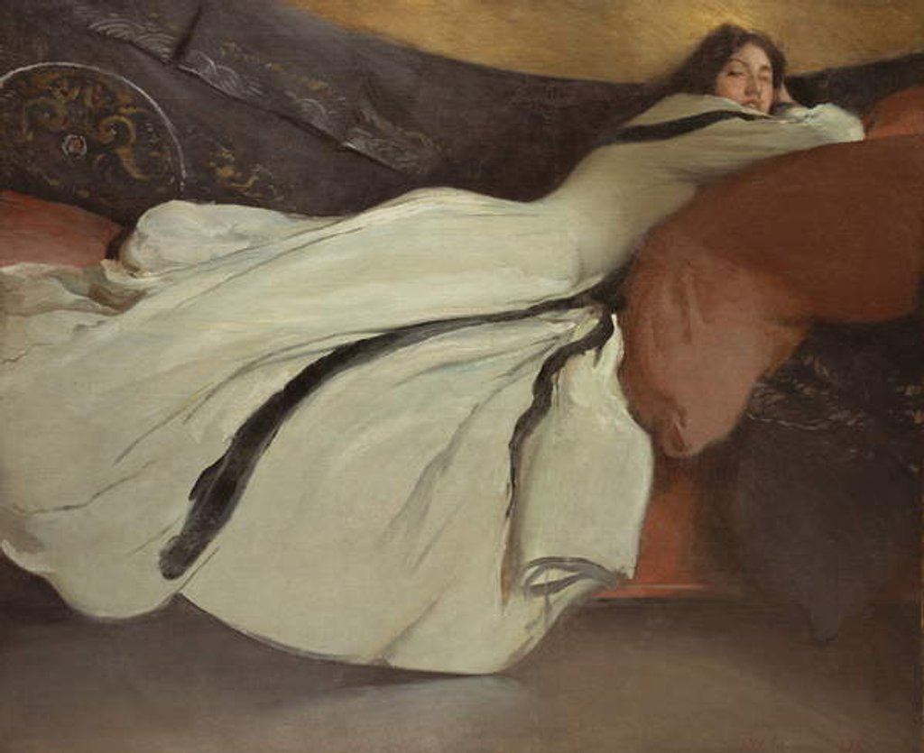 Detail of Repose, 1895 by John White Alexander