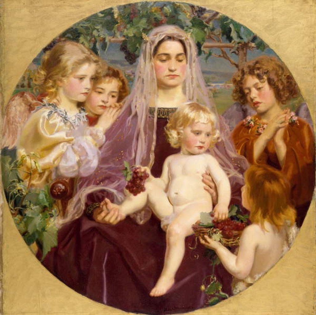 Detail of Madonna of Giverny, 1901 by Frederick William MacMonnies