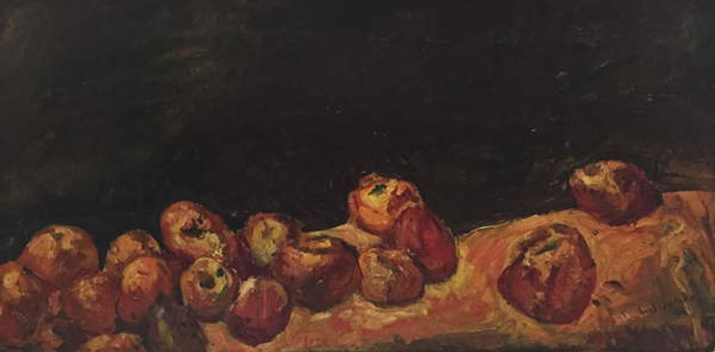 Detail of Apples, c.1917 by Chaim Soutine