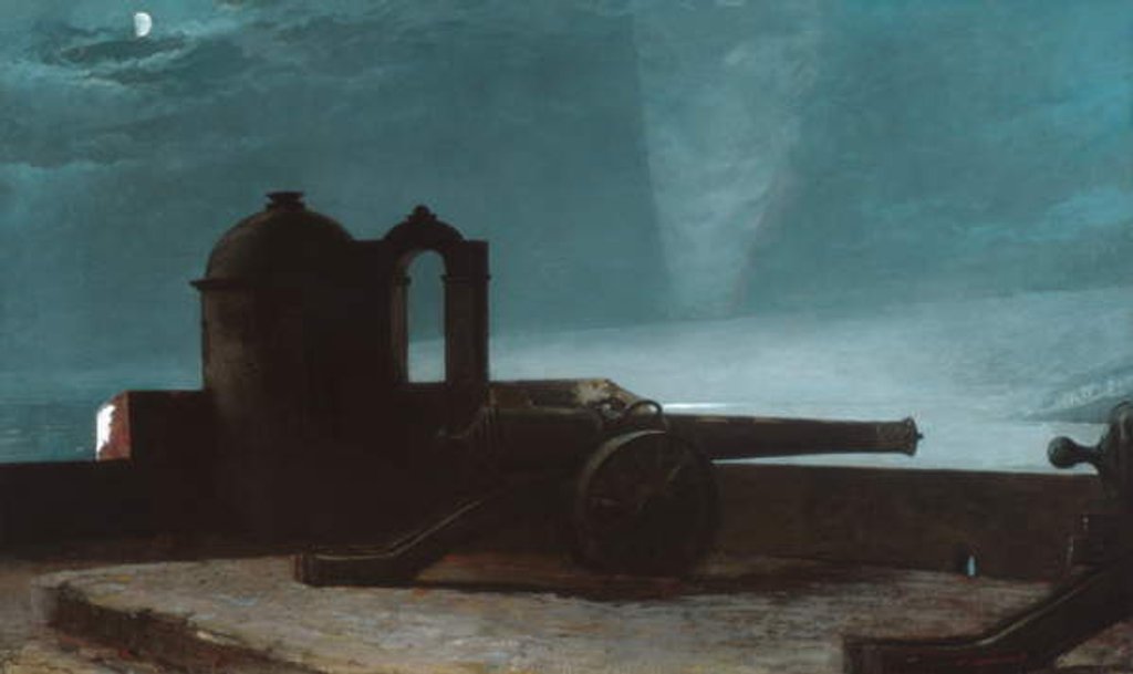 Detail of Searchlight on Harbor Entrance, Santiago de Cuba, 1901 by Winslow Homer