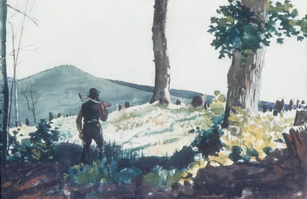 Detail of The Pioneer, 1900 by Winslow Homer