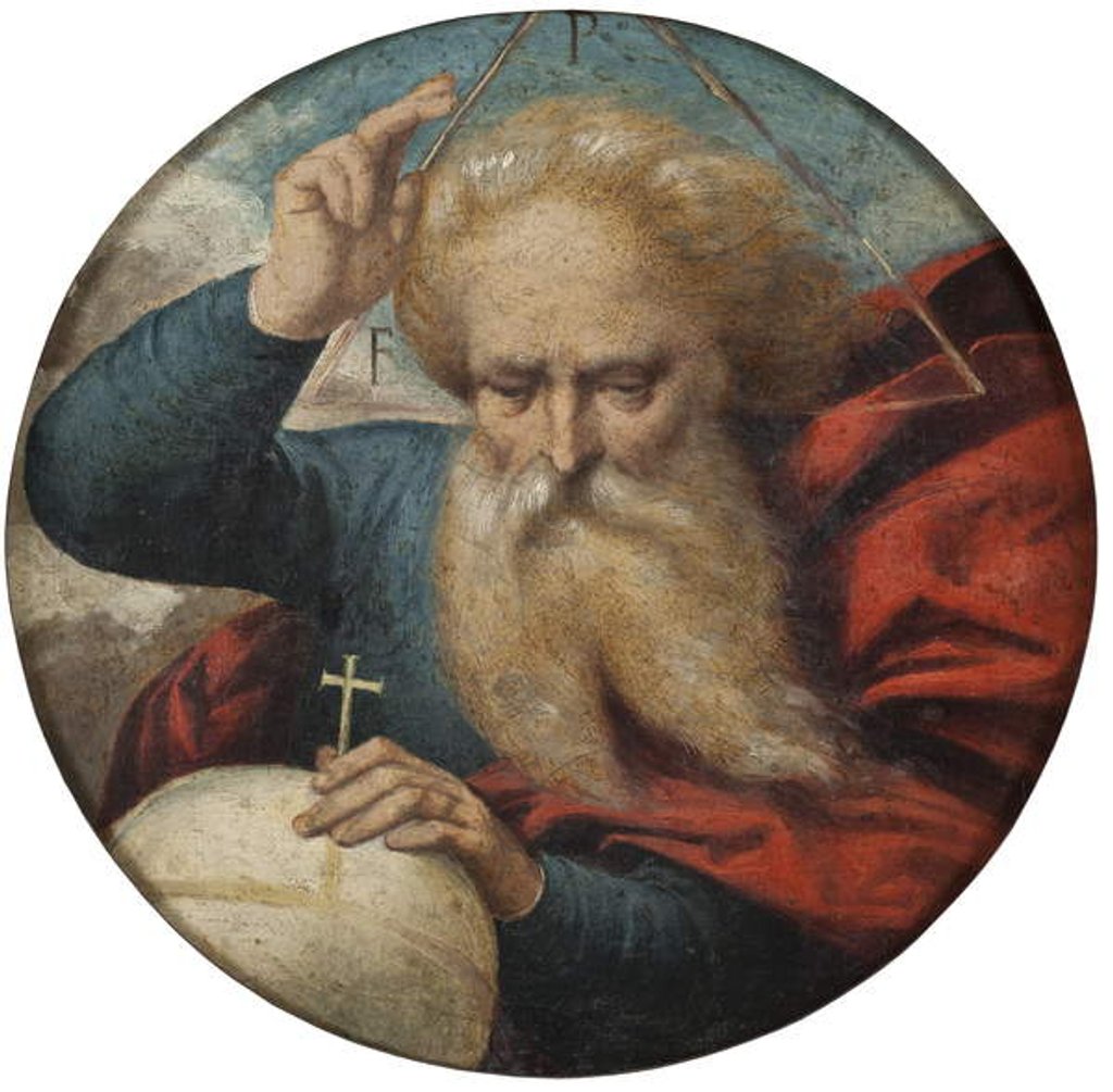 Detail of God the Father by Benvenuto Tisi da Garofalo