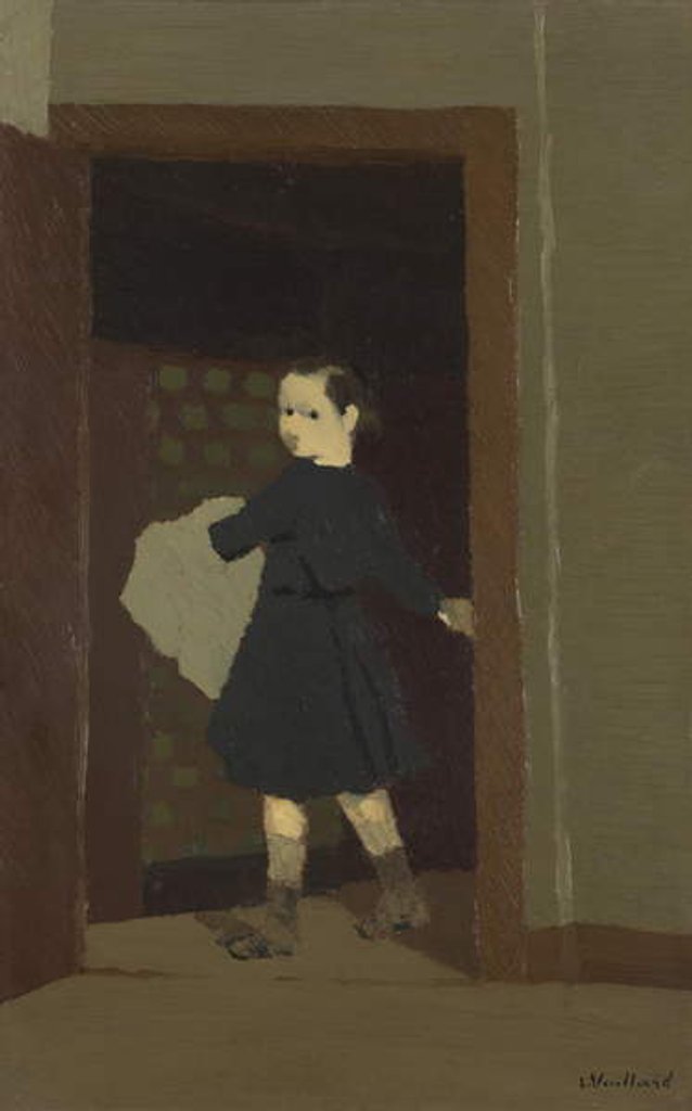 Detail of The Child at the Door, 1891-92 by Edouard Vuillard