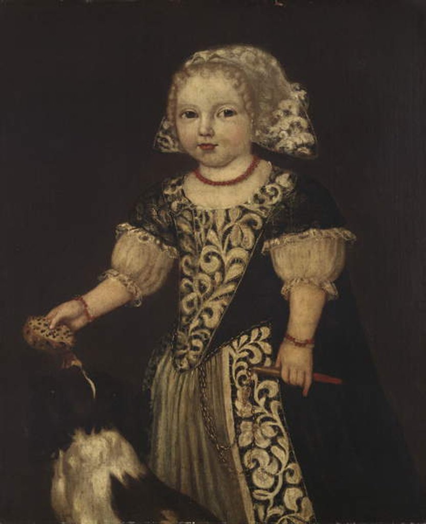 Detail of A Young Girl by English School