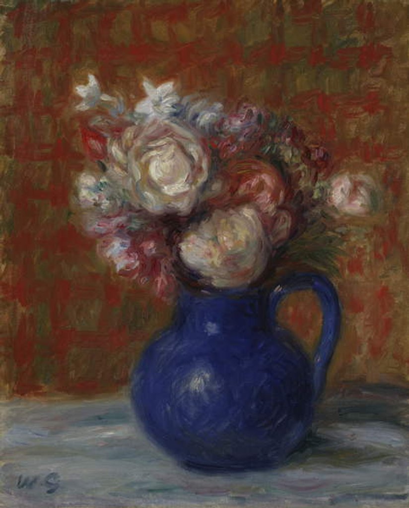 Detail of Still life “French Bouquet”, 1927 by William James Glackens
