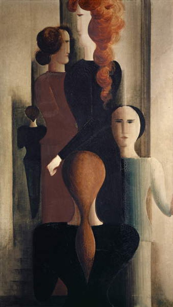 Detail of Women on Stairway, 1925 by Oskar Schlemmer