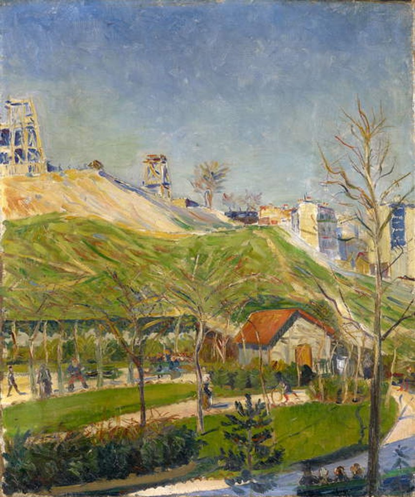 Detail of Place Saint-Pierre, 1883-84 by Paul Signac