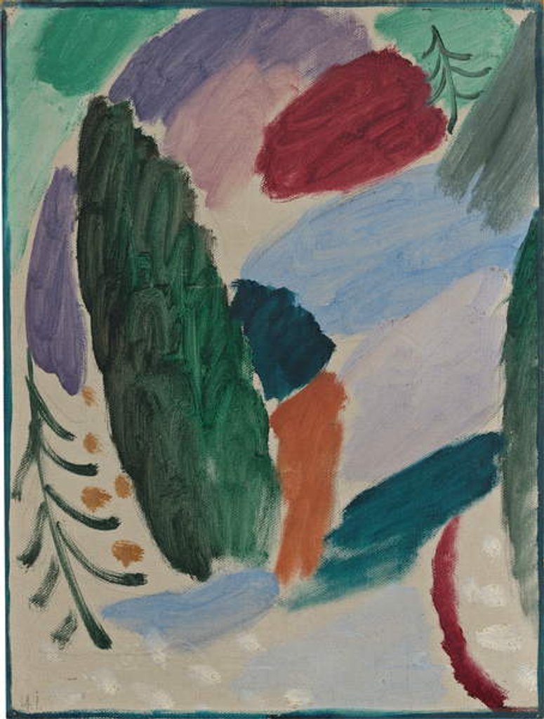 Detail of Frosty Day, 1915 by Alexej von Jawlensky