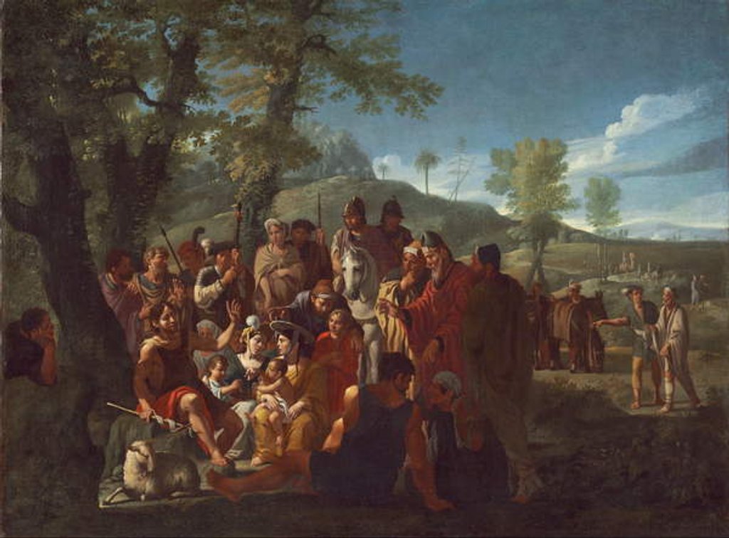 Detail of Saint John the Baptist Preaching, c.1665 by Willem Reuter