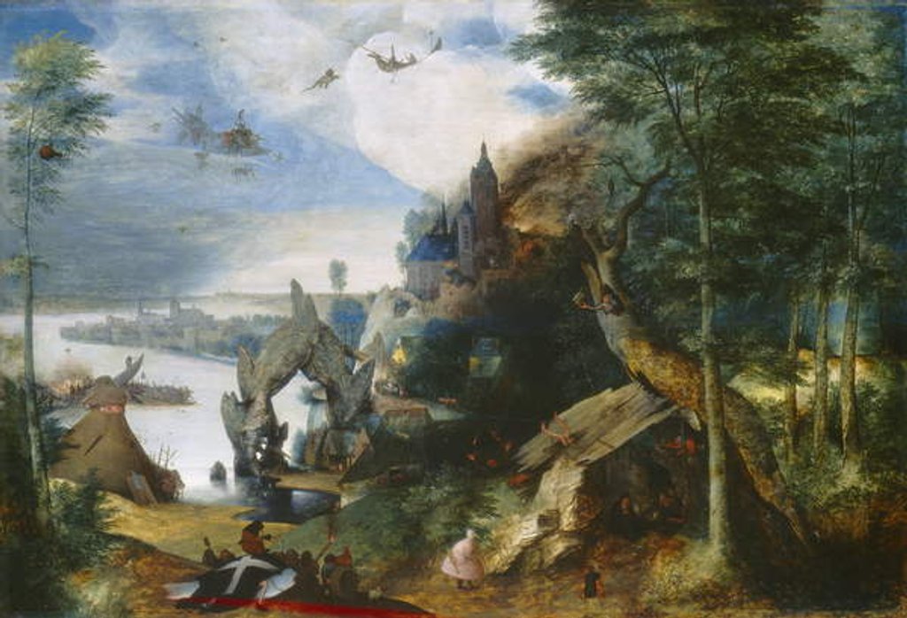 Detail of Temptation of St. Anthony, c.1557 by Pieter the Elder Bruegel