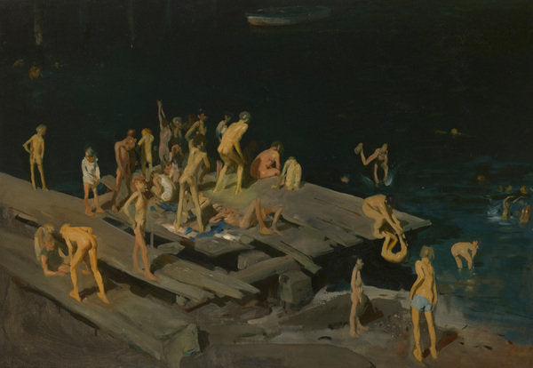 Detail of Forty-two Kids, 1907 by George Wesley Bellows
