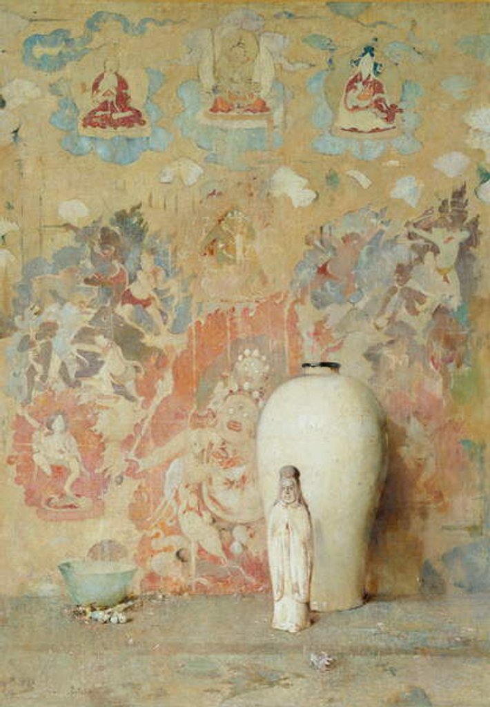 Detail of The Picture from Thibet, c.1920 by Emil Carlsen