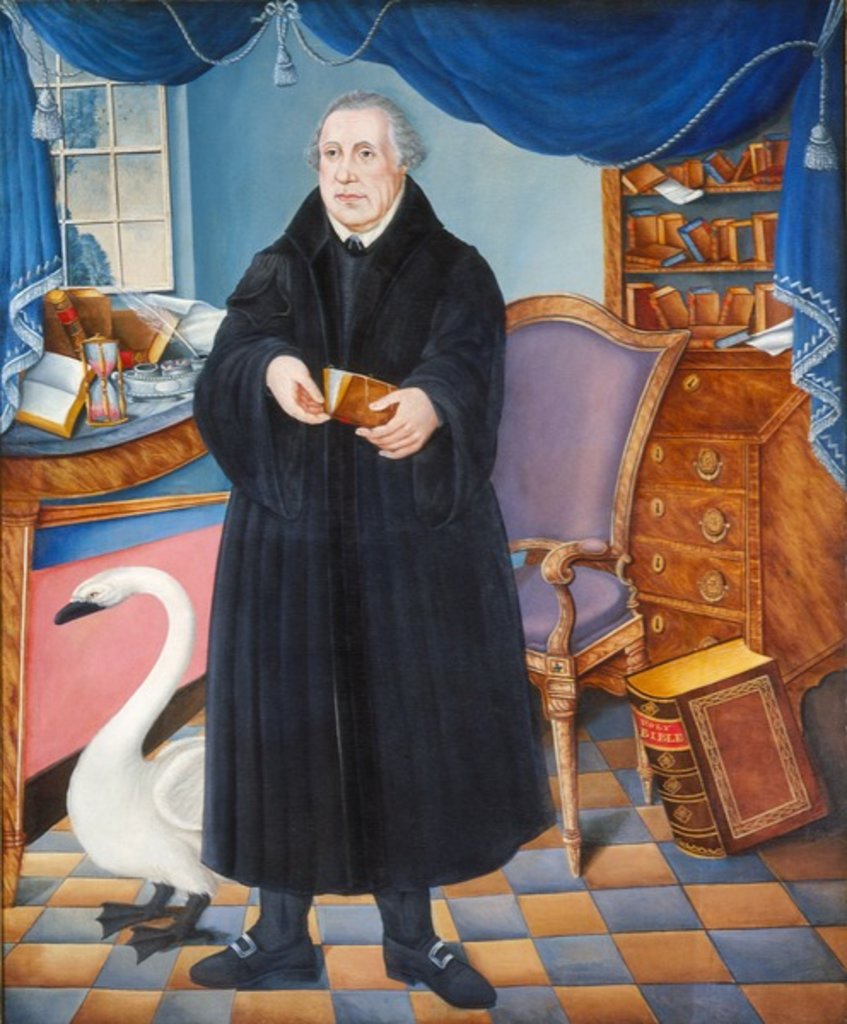 Detail of Martin Luther, c.1800 by Frederick Kemmelmeyer