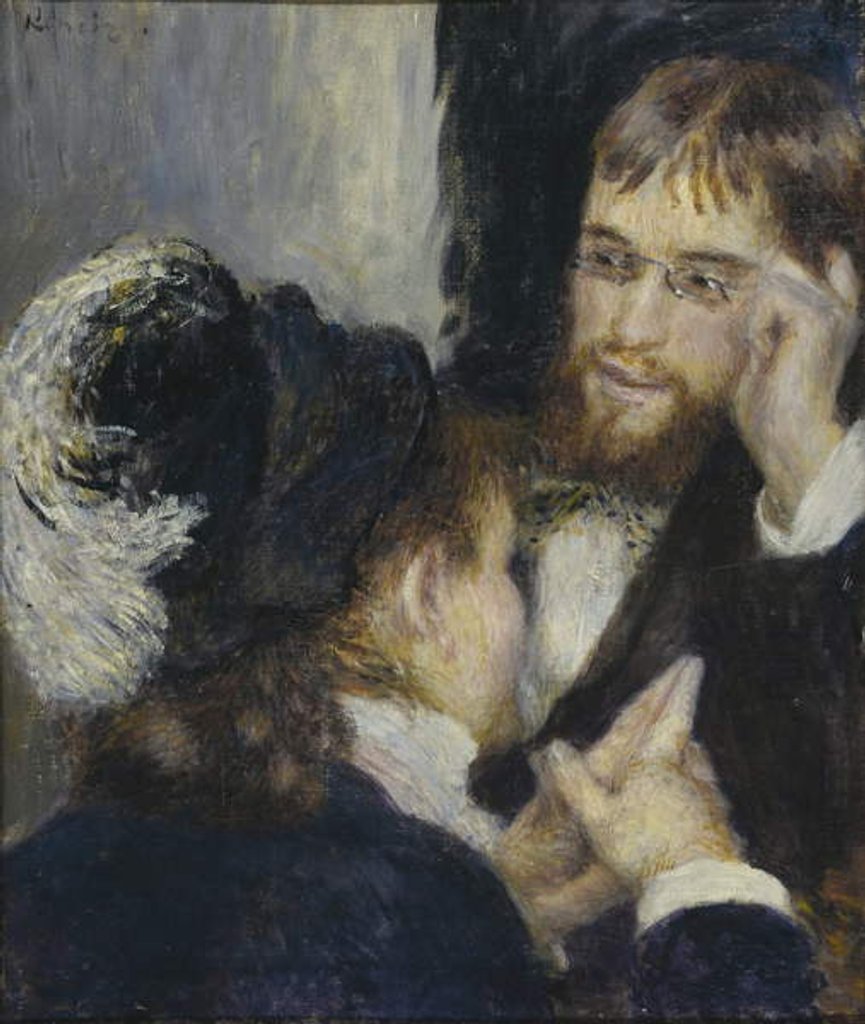 Detail of Conversation with the Gardener, c.1870 by Pierre Auguste Renoir