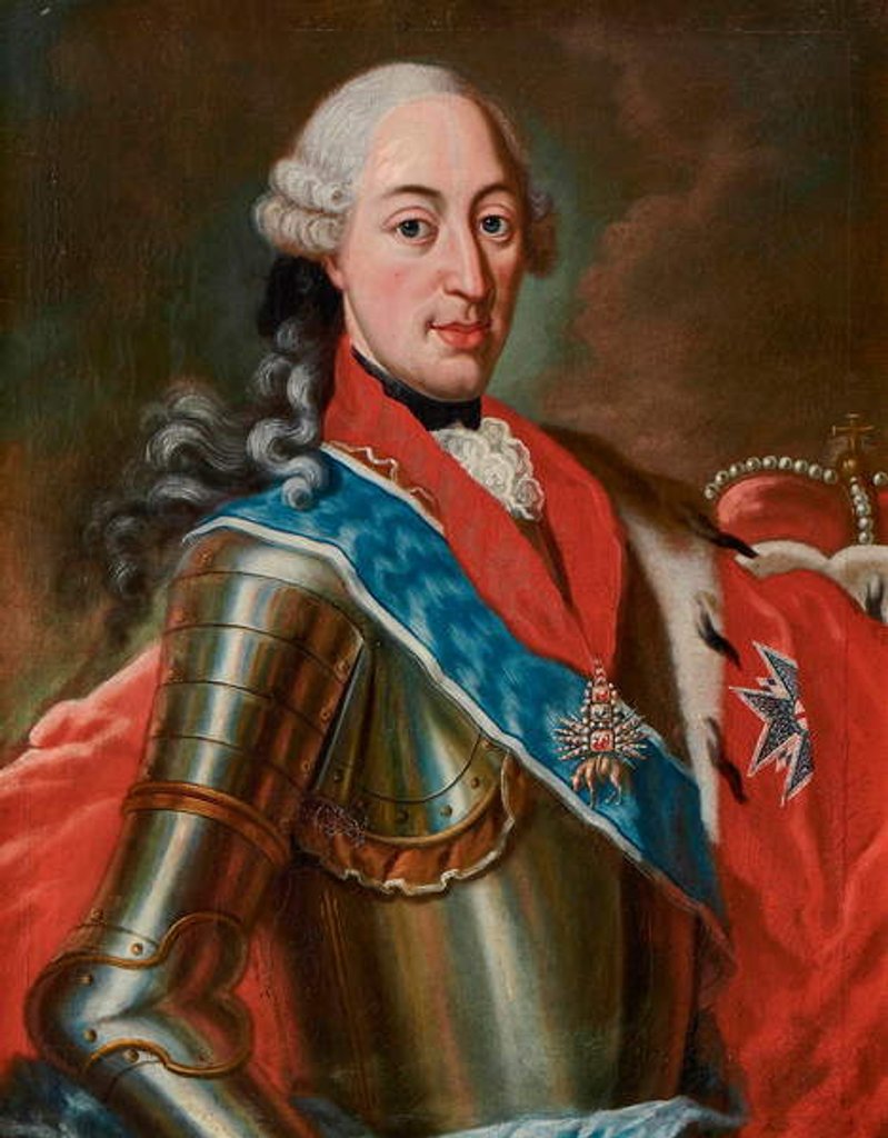 Detail of Maximilian III Joseph, Elector of Bavaria by Anonymous