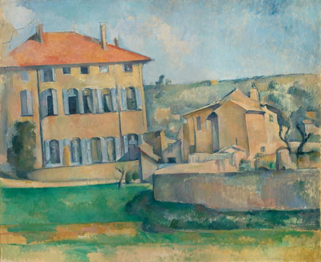 Detail of The House in Aix, 1885-87 by Paul Cezanne