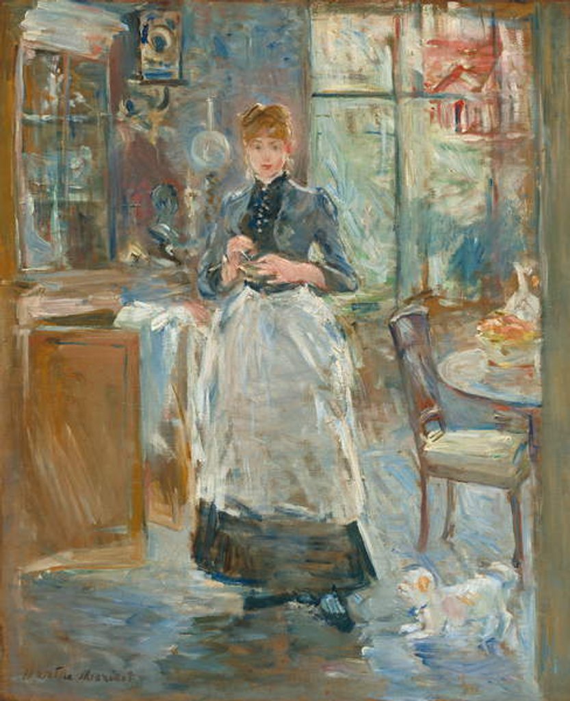 Detail of In the Dining Room, 1886 by Berthe Morisot