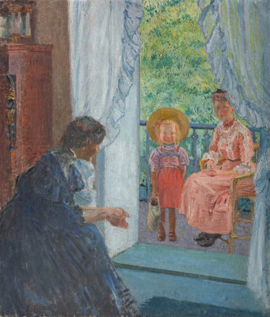 Detail of Balcony, 1908 by Milos Jiranek