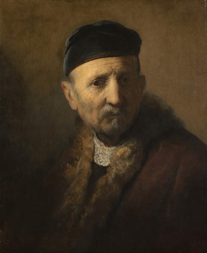 Detail of Tronie of an Old Man, 1630-31 by Rembrandt Harmensz. van Rijn