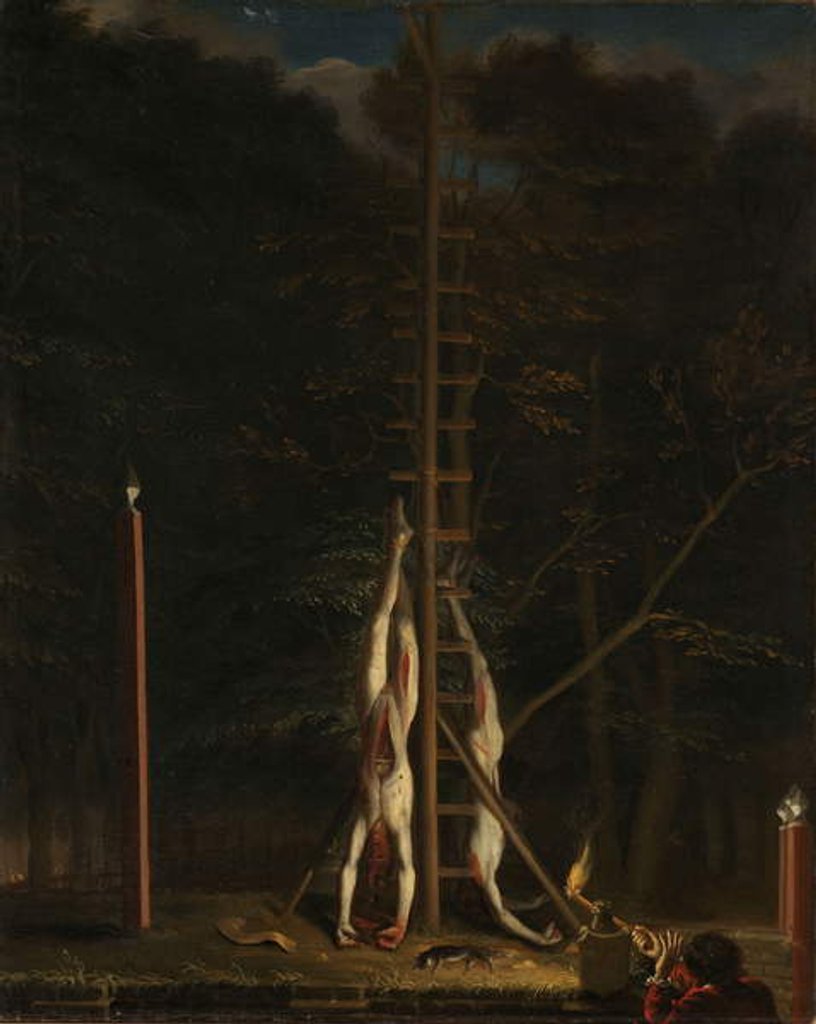 Detail of The Corpses of the De Witt Brothers, c.1672-75 by Jan de Baen