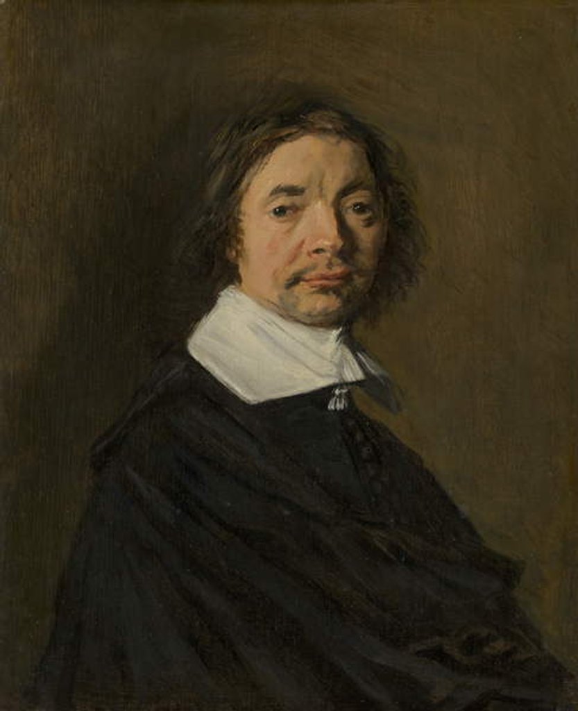 Detail of Portrait of a Man, c.1660 by Frans Hals