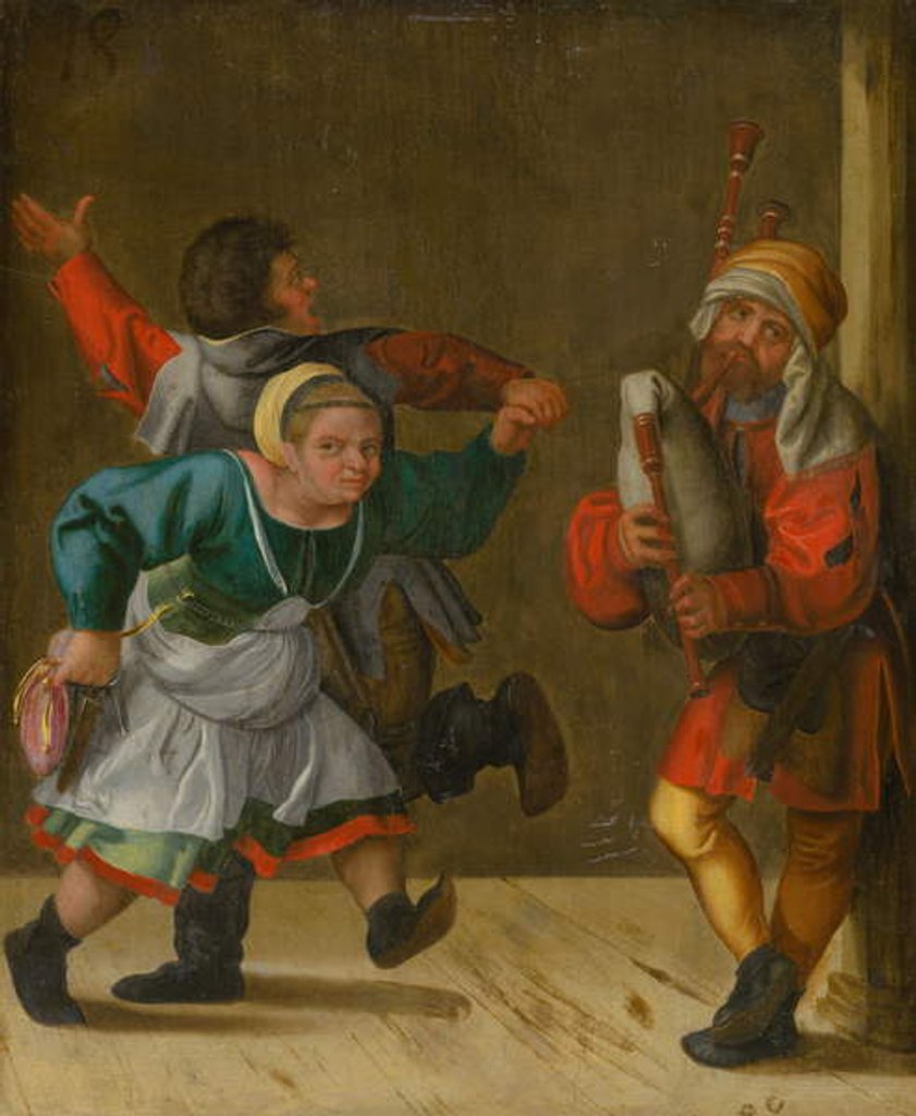 Detail of Peasant Dance, c.1600 by Albrecht Durer or Duerer