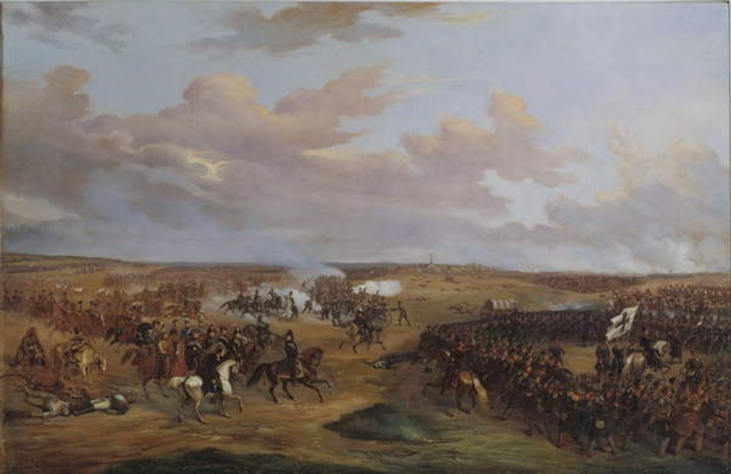 Detail of The Battle of Dennewitz, 6 September 1813, 1842 by Alexander Wetterling