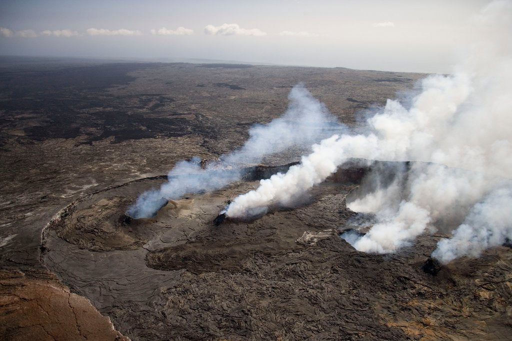 Detail of Hawaii Volcanoes National Park by Anonymous