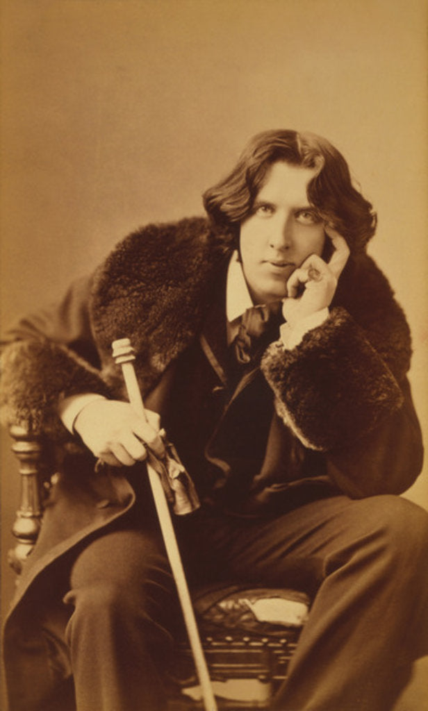 Detail of Oscar Wilde, c.1882 by Napoleon Sarony