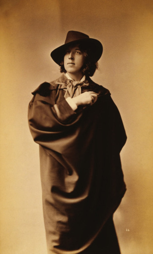 Detail of Oscar Wilde, c.1882 by Napoleon Sarony