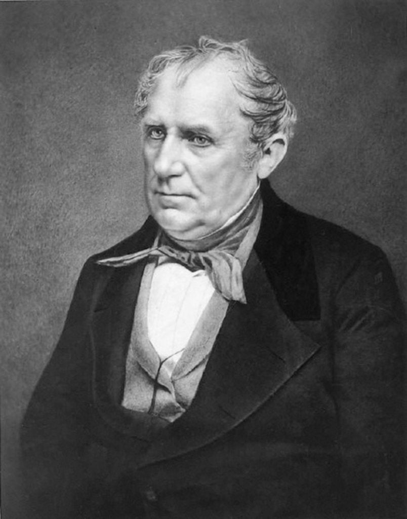 Detail of James Fenimore Cooper, c.1850 by Mathew Brady