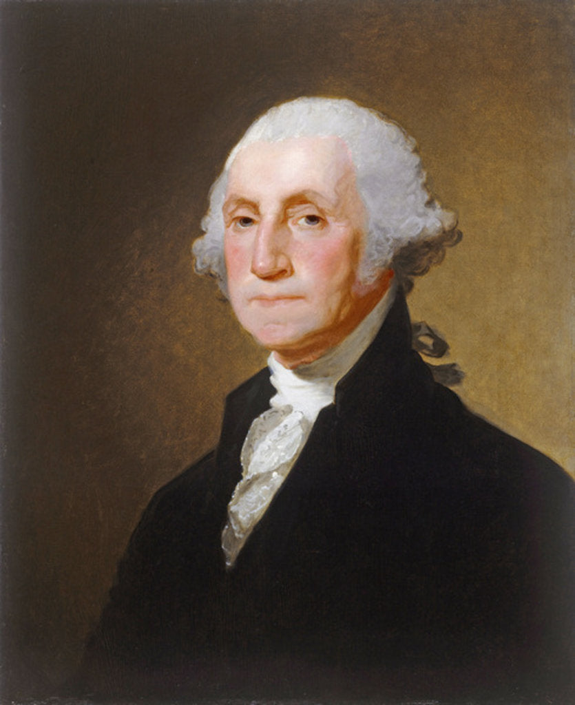 Detail of George Washington, c.1821 by Gilbert Stuart