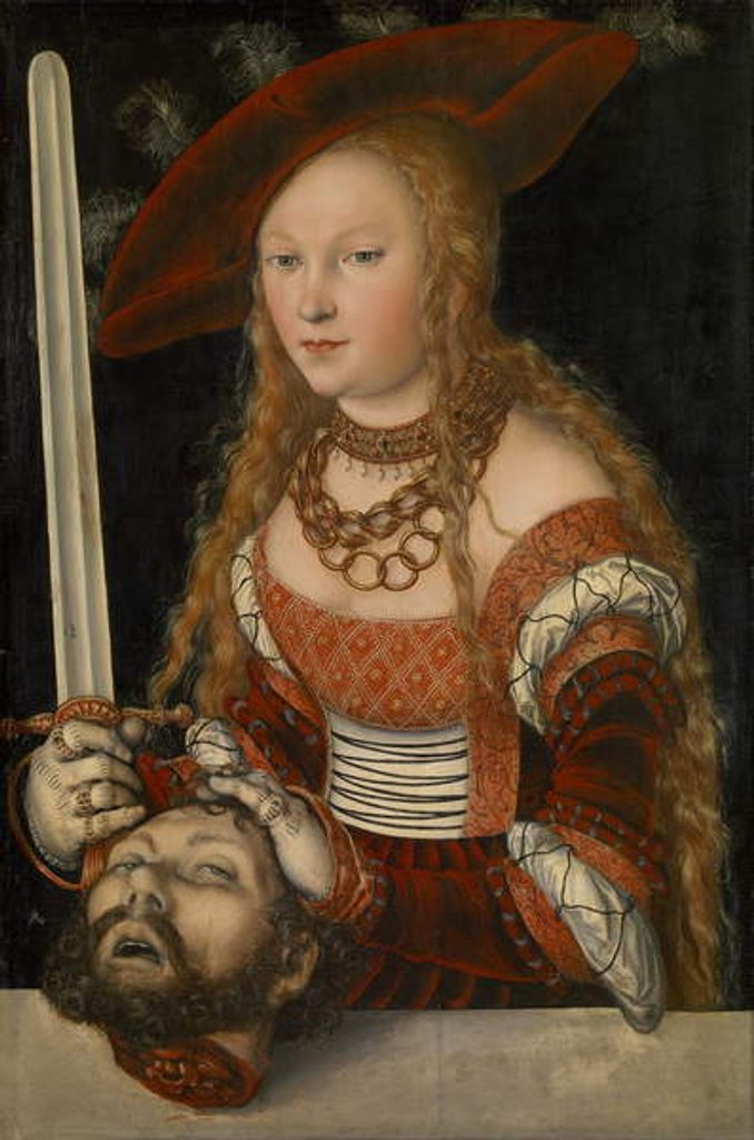 Detail of Judith with the head of Holofernes, c.1530 by Lucas the Elder Cranach