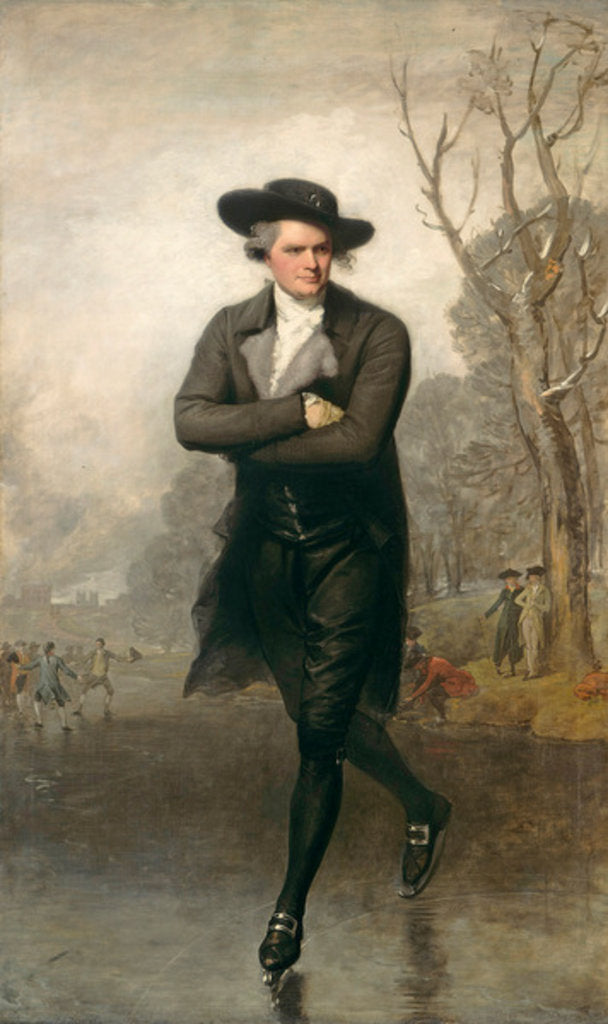 Detail of The Skater, 1782 by Gilbert Stuart
