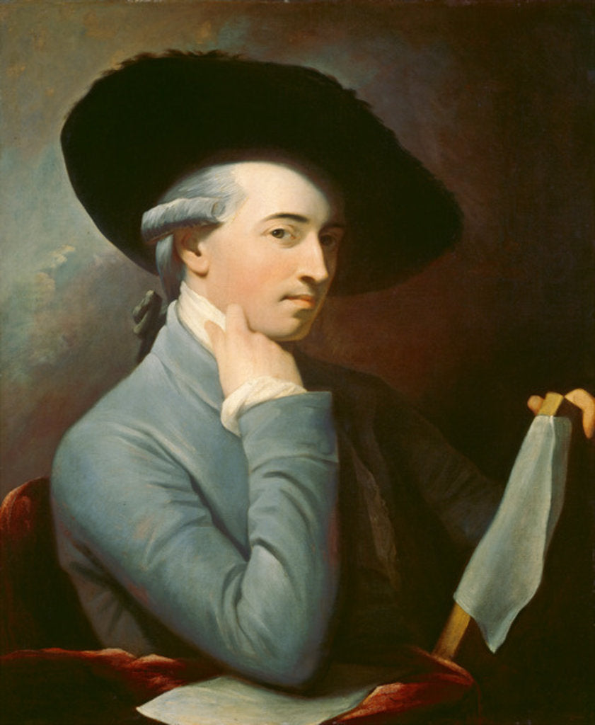 Detail of Benjamin West, c. 1776 by Benjamin West