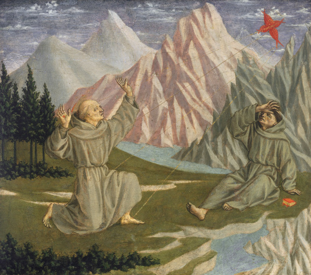 Detail of Saint Francis Receiving the Stigmata, c. 1445-50 by Domenico Veneziano
