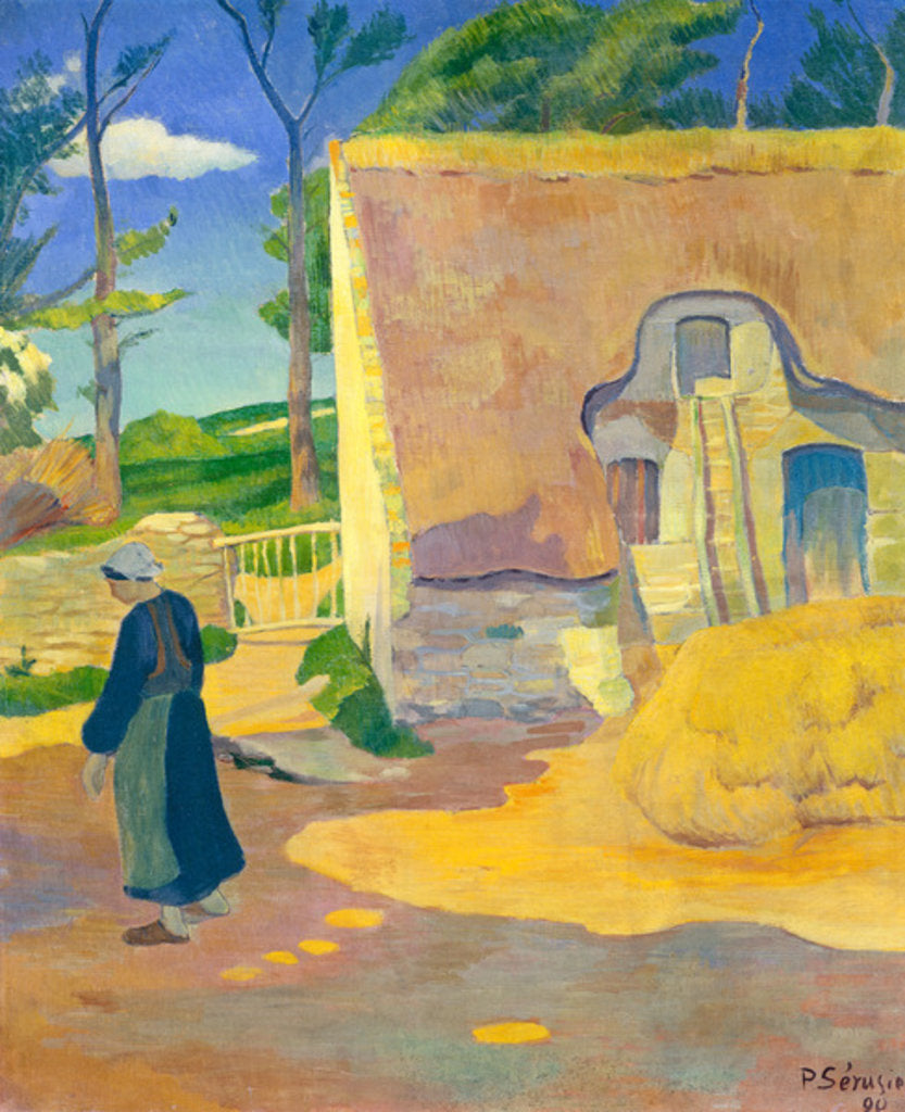 Detail of Farmhouse at Le Pouldu, 1890 by Paul Serusier
