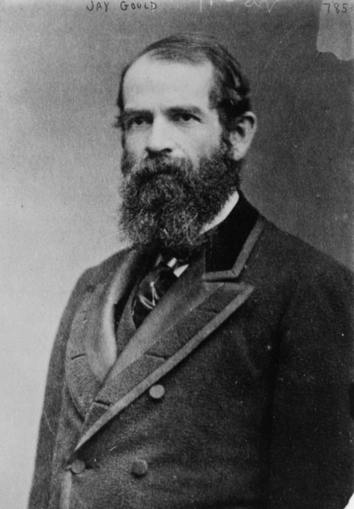 Detail of Jay Gould, c.1875 by American Photographer