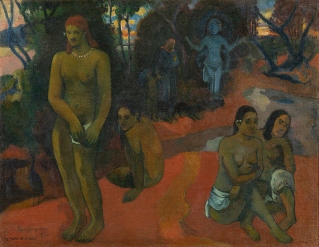 Detail of Te Pape Nave Nave, 1898 by Paul Gauguin