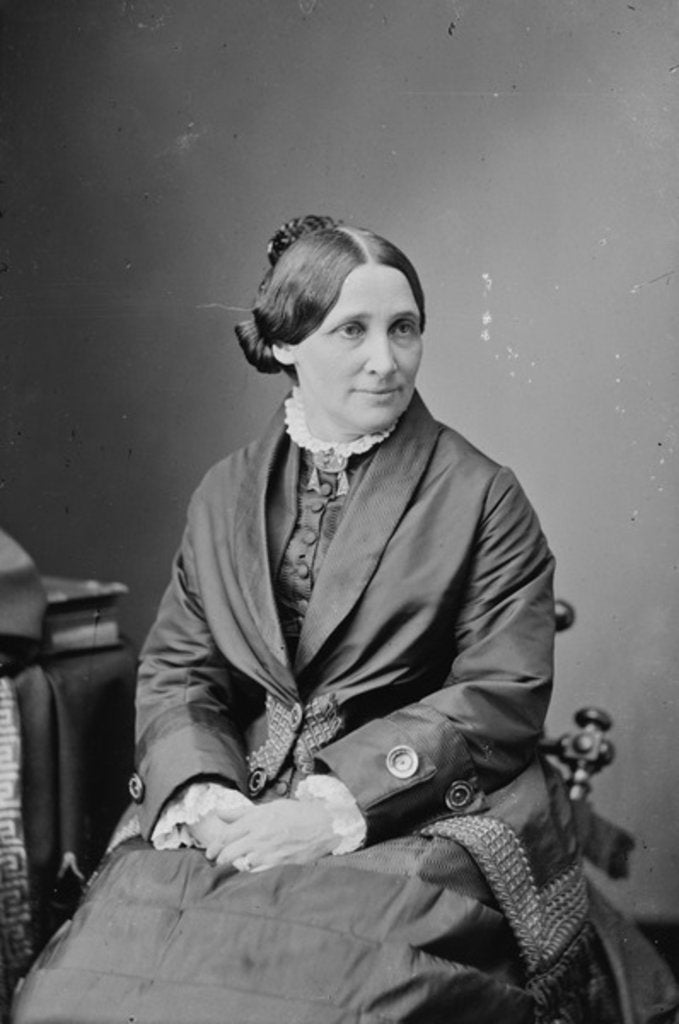 Detail of Mrs. Rutherford B. Hayes, 1870-80 by American Photographer