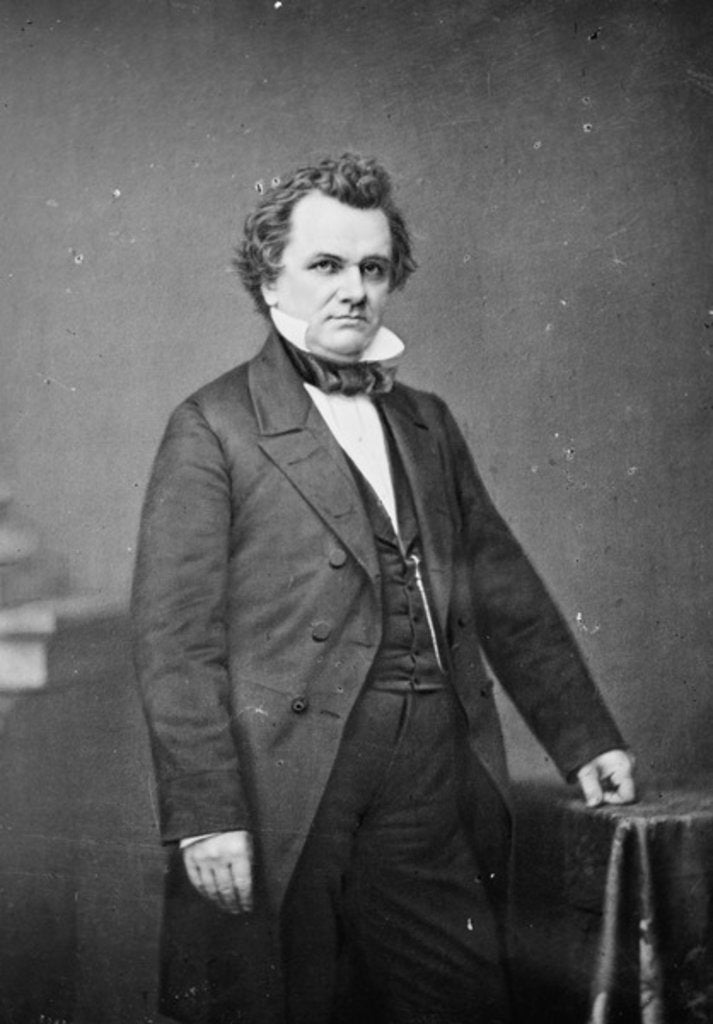 Detail of Stephen A. Douglas, 1855-61 by American Photographer