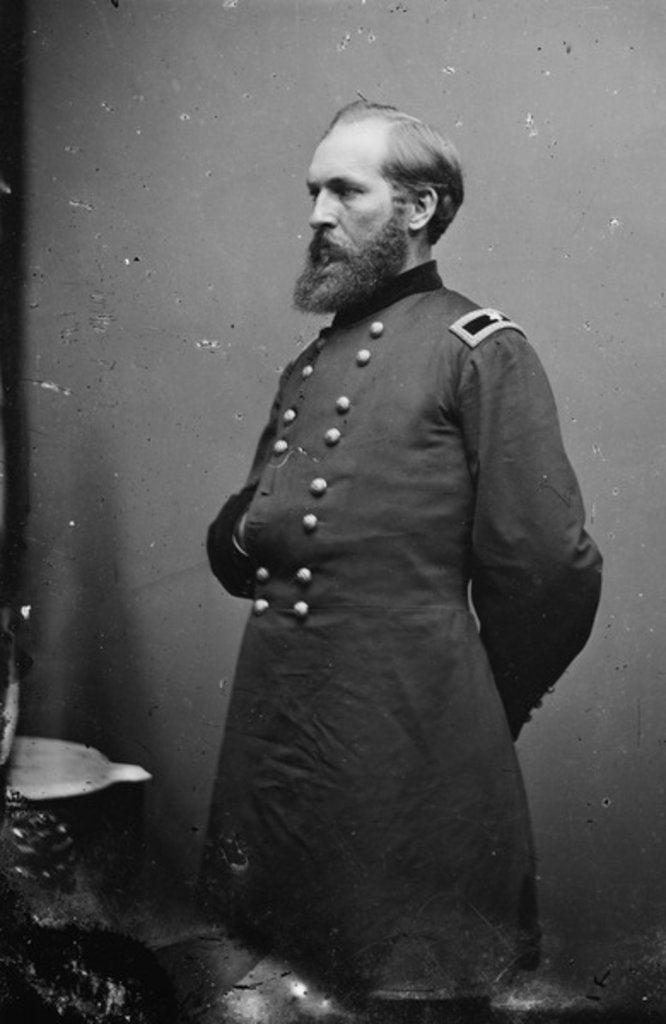 Detail of General James Garfield, 1861-65 by American Photographer