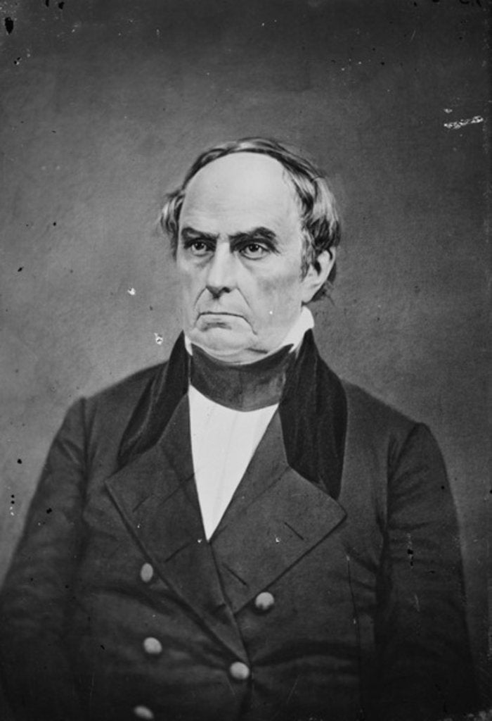 Detail of Daniel Webster by American Photographer