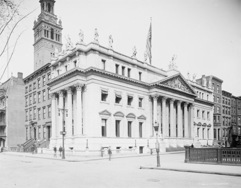 Detail of Appellate Court Building, New York, c.1903 by Detroit Publishing Co.