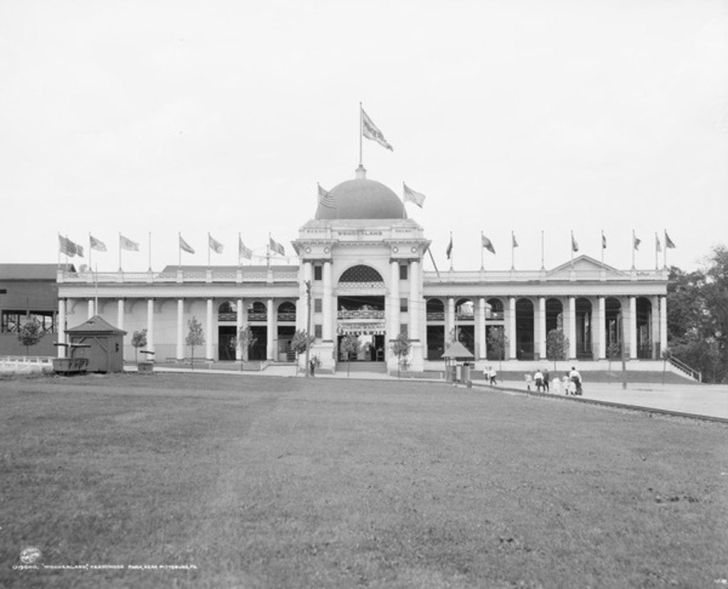Detail of Wonderland, Kennywood Park, near Pittsburgh, c.1906 by Detroit Publishing Co.