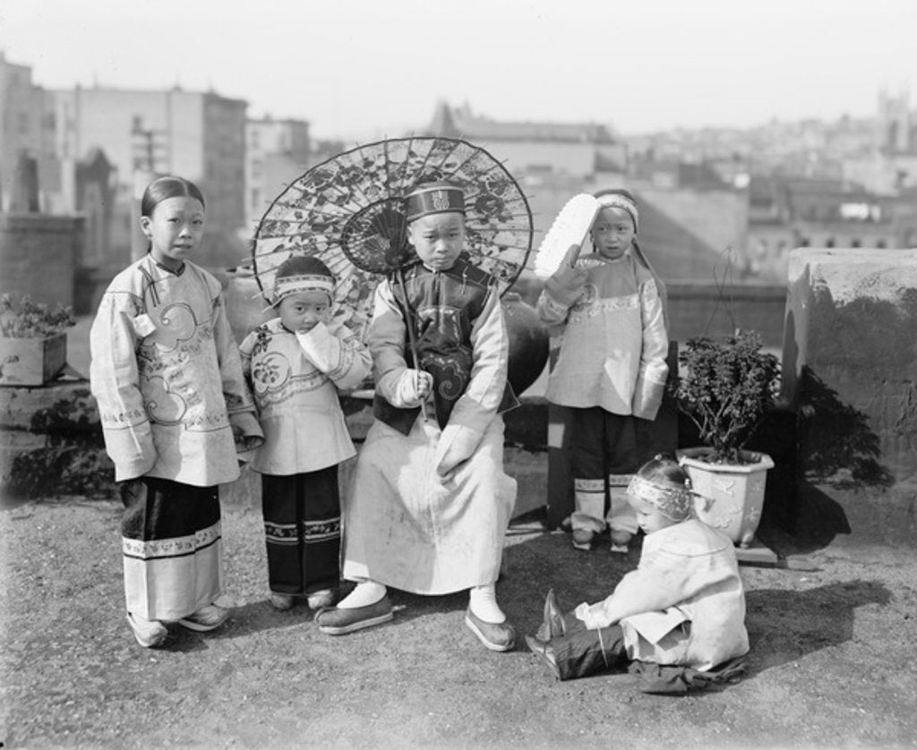 Detail of Chinese subjects by Anonymous