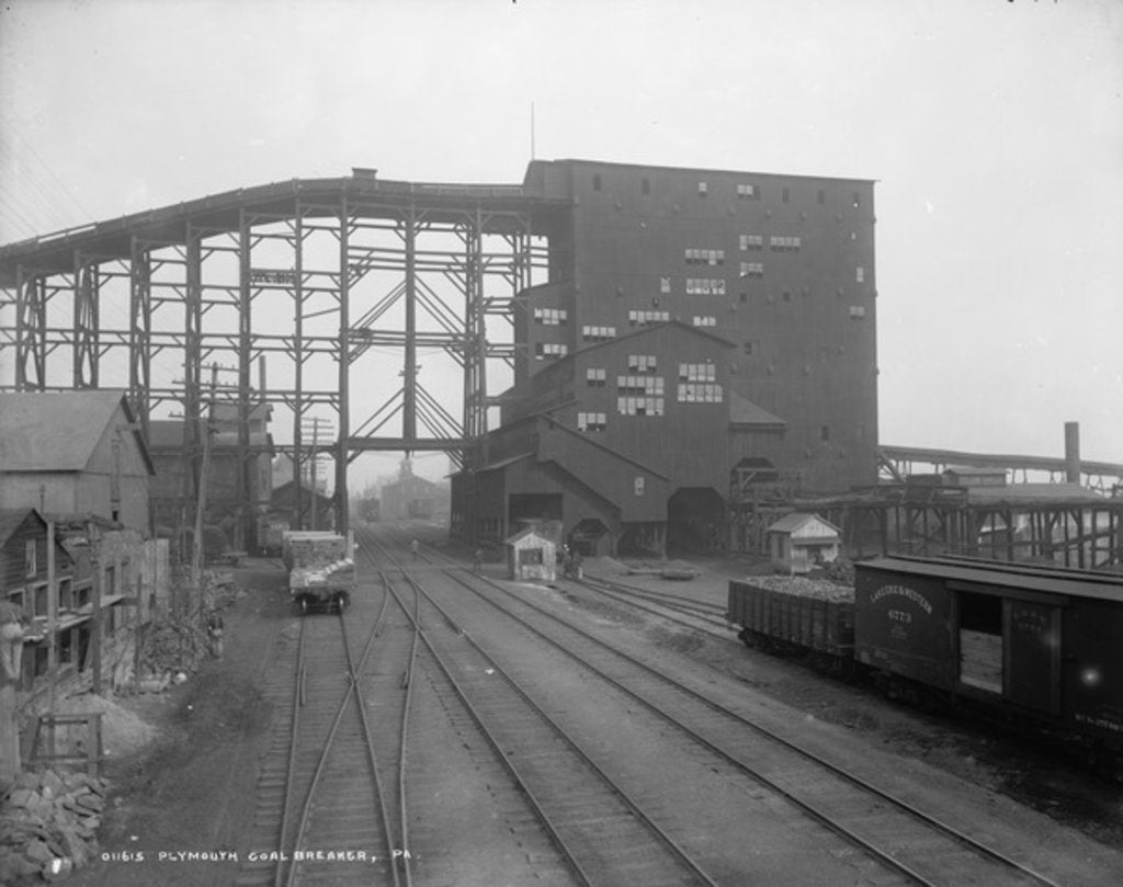 Detail of Plymoth coal breaker, Pa. by Anonymous