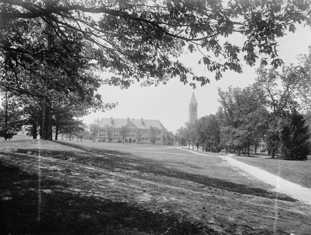 Detail of The Campus, Cornell University by Anonymous