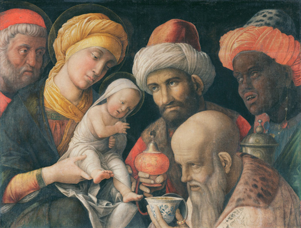 Detail of Adoration of the Magi, c.1495-1505 by Andrea Mantegna