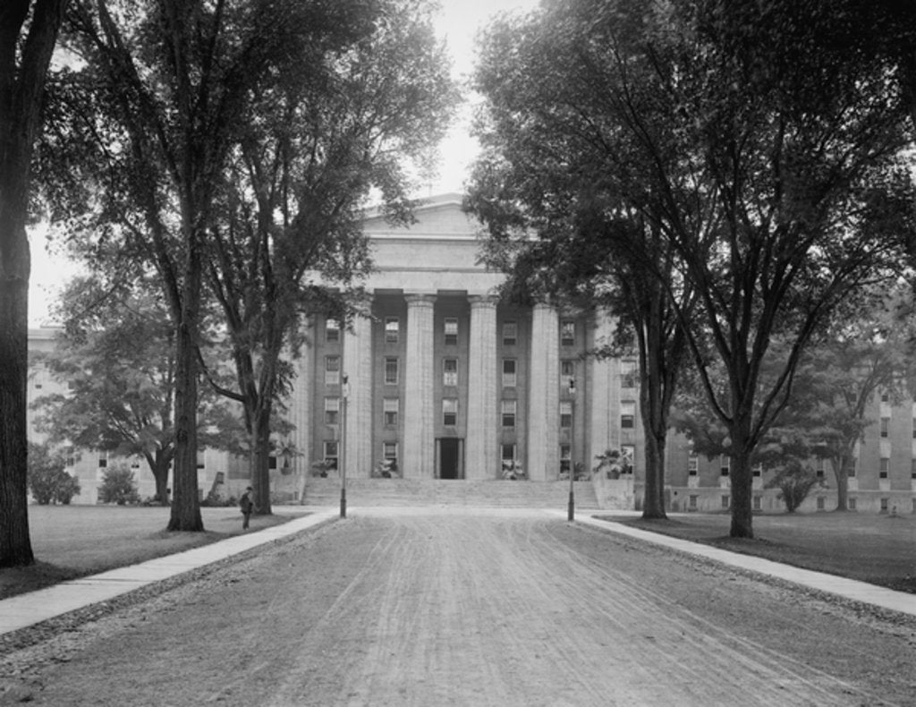 Detail of State hospital, Utica, N.Y., c.1905 by Detroit Publishing Co.